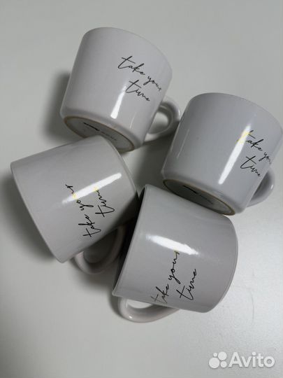 Кружка sinsay 4 шт take your time