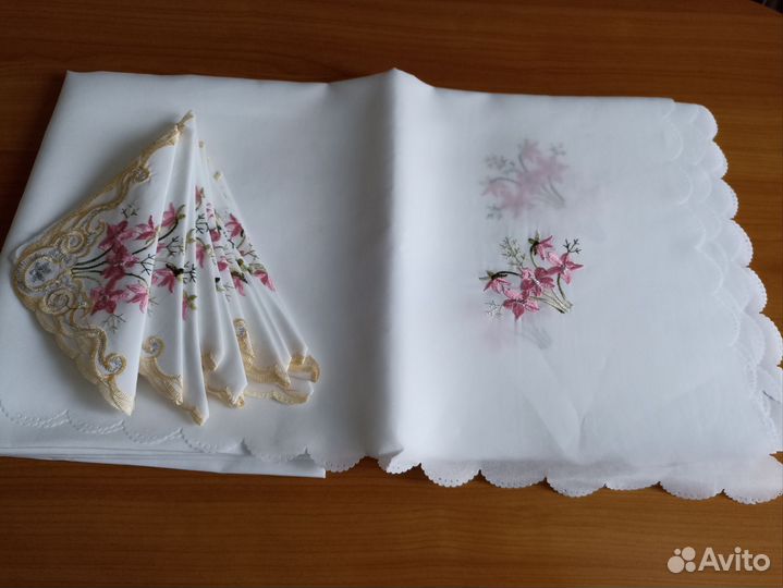 Тефлоновая скатерть с салфетками