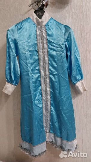 Костюм снегурочки новогодний