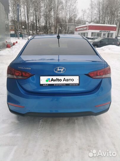 Hyundai Solaris 1.4 МТ, 2017, 97 836 км