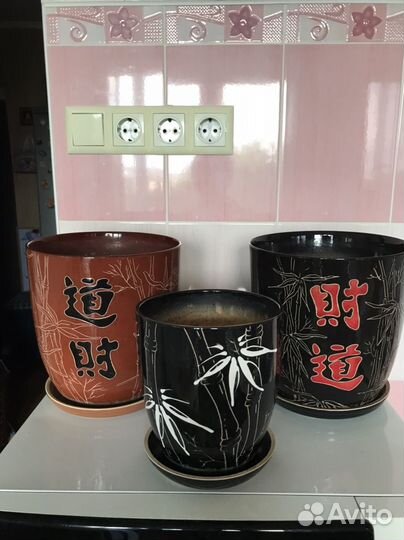 Вазоны для цветов (разные )