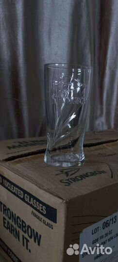 Пивные бокалы 0,5 strongbow