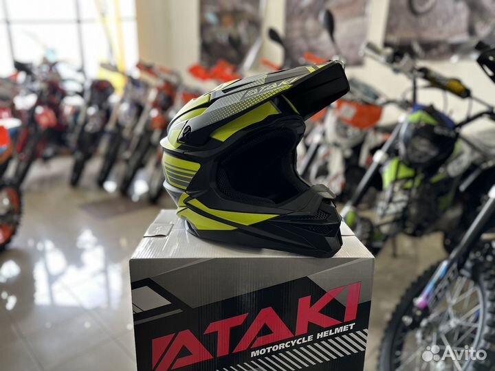 Шлем кроссовый Ataki JK801A Legacy