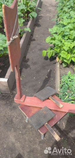 Прялка деревянная старинная