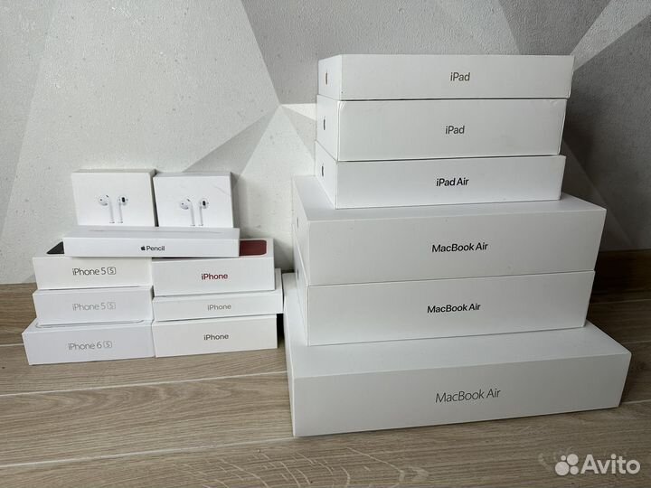 Коробки от apple