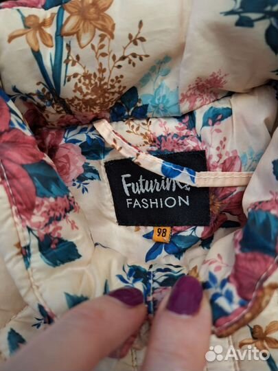 Куртка для девочки демисезонная, размер 98