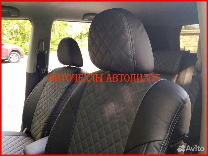 Чехлы Автопилот Nissan Almera Classic из экокожи