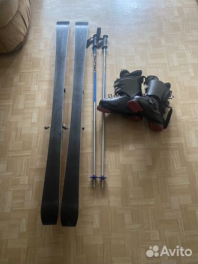 Горные лыжи комплект