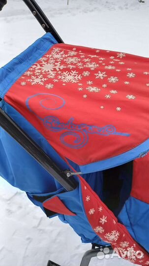 Детские санки коляска