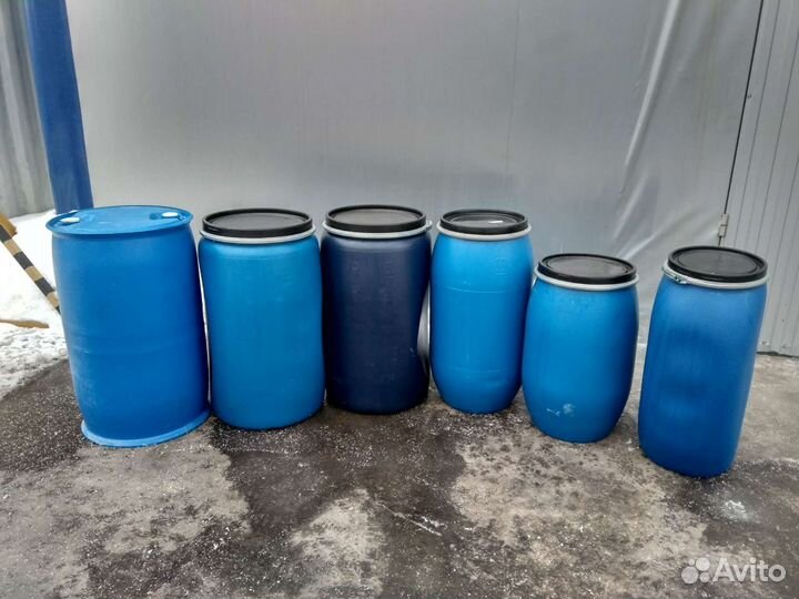 Бочки и канистры, есть новые, б/у-чистые