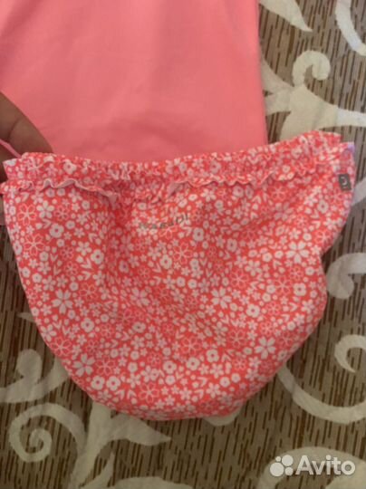 Купальник для девочки новый 86, комбинезон