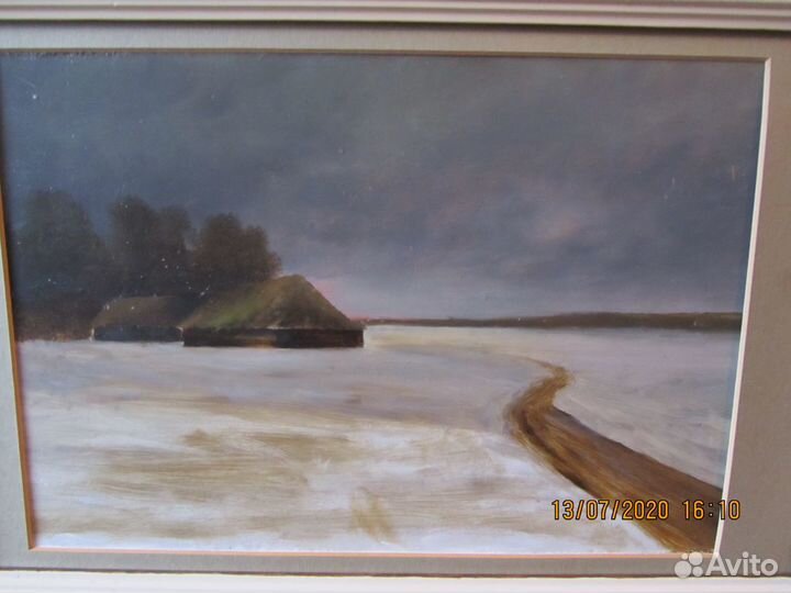 Картина СССР живопись масло