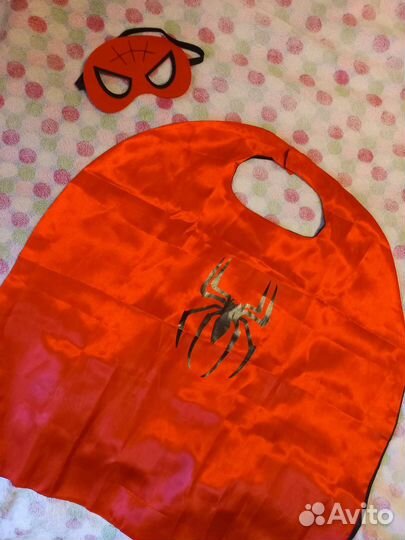 Плащ и маска человека паука