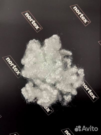 Волокно высокоизвитое полое с силиконом