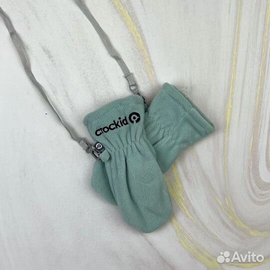 Варежки флисовые crockid