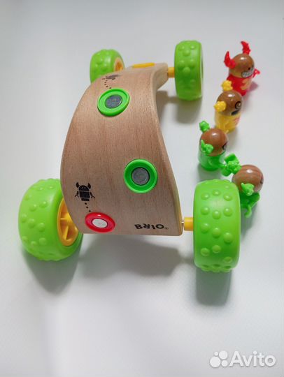 Детская игрушка Brio каталка магнитная