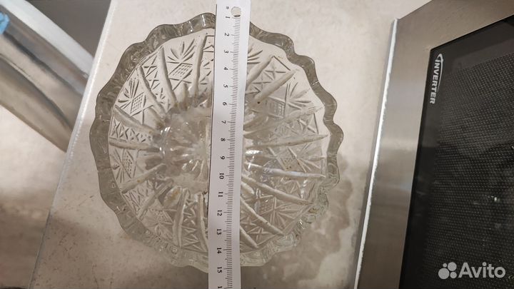 Хрустальная конфетница