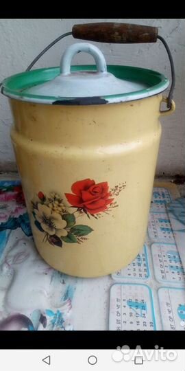 Кастрюля алюминиевая 15, 6, 3 литра, бидон, крышки