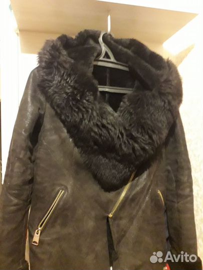 Куртка зимняя дубленка