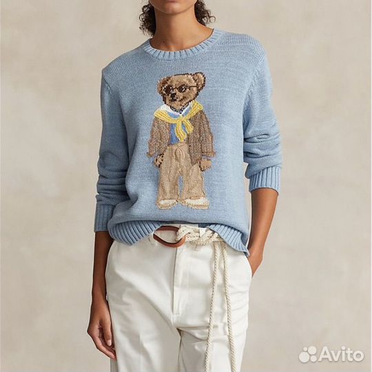 Свитер polo ralph lauren bear 2024