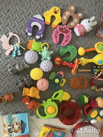 Пакет игрушек с рождения и до 2 лет