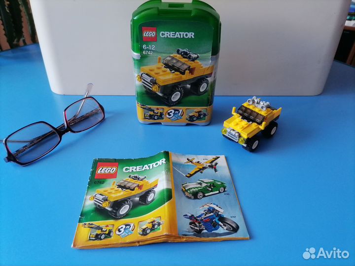 Конструктор lego Мини внедорожник в контейнере