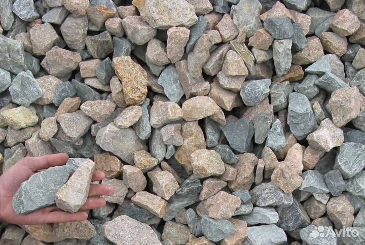Щебень Известняковый Вторичный Бетонный