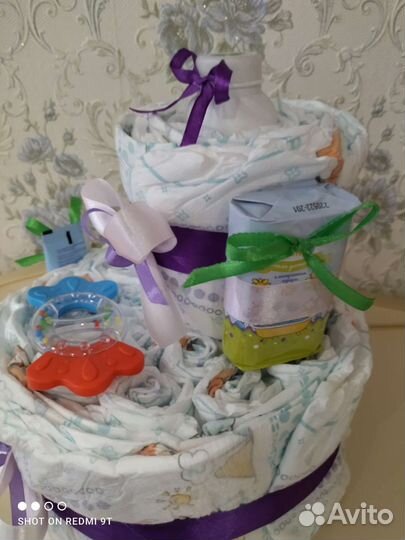 Торт из памперсов