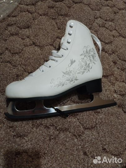 Коньки фигурные tech team 40 размер