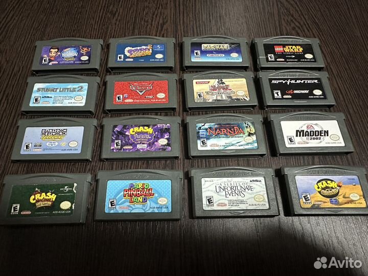 Оригинальные картриджи для game boy