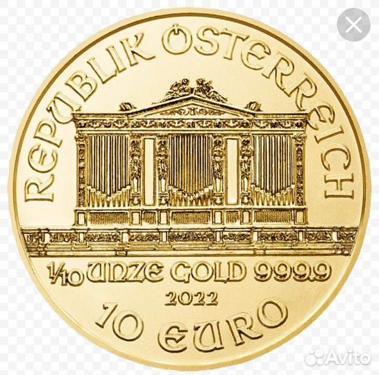 Золотая монета 