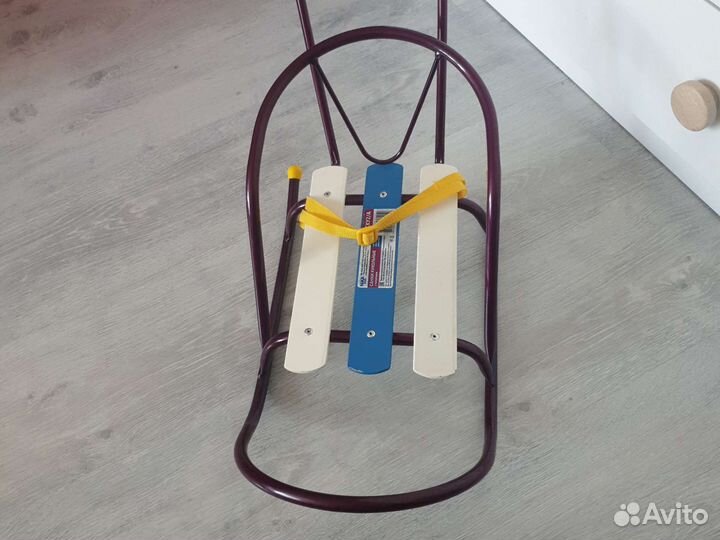 Санки кукольные с толкателем nika kid's