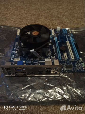 Материнская плата с процессором i5