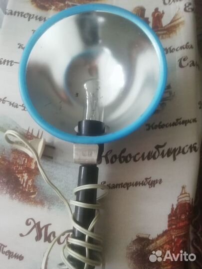Рефлектор электрический для прогревания, СССР