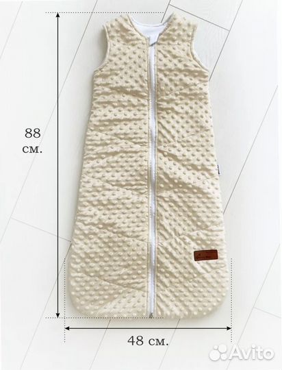 Спальный мешок для новорожденного утепленный