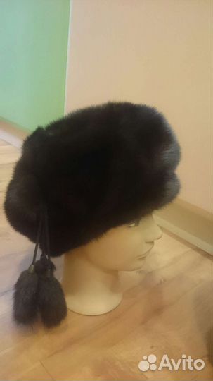 Шапка норковая женская