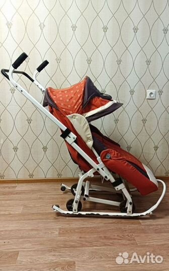 Детские санки коляска