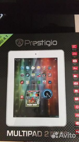 Планшет Prestigio multipad ultra duo 8.0