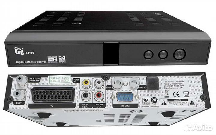 Спутниковый ресивер Galaxy Innovations Gi S1115