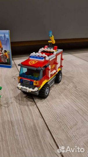 Lego City 4208 пожарная машина