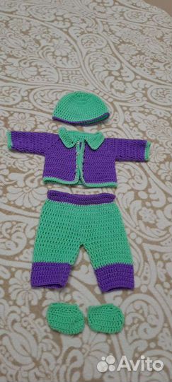 Комплект одежды для куклы ручная работа