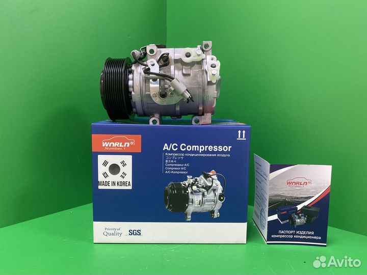 Компрессор кондиционера Land Cruiser 200 4.5/4.6