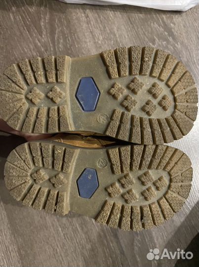 Ботинки на мальчика 22 размер