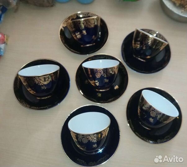 Чайно кофейный сервиз СССР