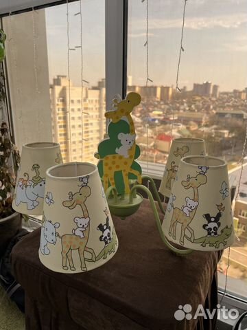Люстра в детскую комнату