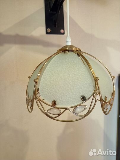 Люстра потолочная подвесная бу