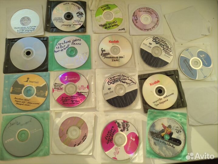 Фильмы DVD с записью