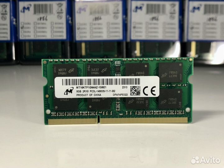DDR3L 8GB 1866 Mhz Micron для ноутбука