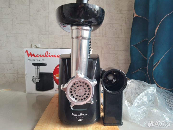 Мясорубка электрическая moulinex