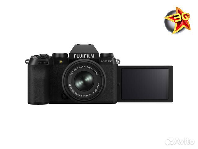 Фотоаппарат Fujifilm X-S20 Kit XC 15-45mm f/3.5-5. Новый